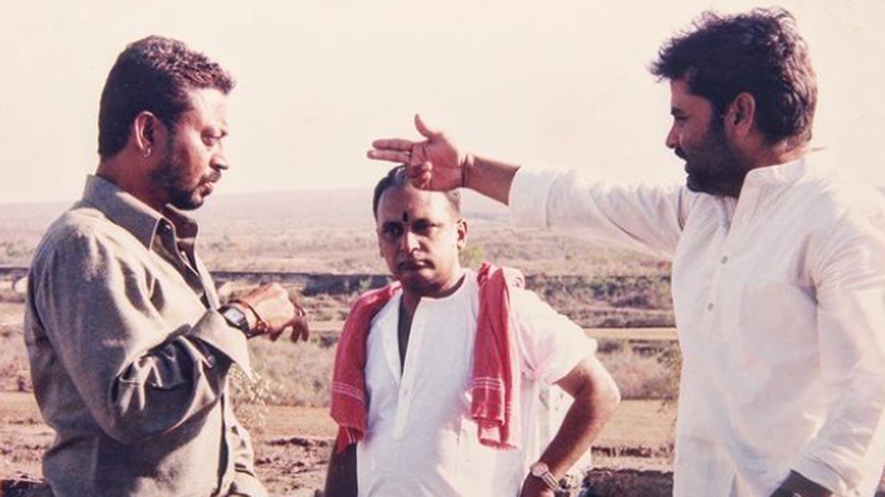 Piyush Mishra shares a rare BTS picture with Irrfan Khan from Maqbool sets