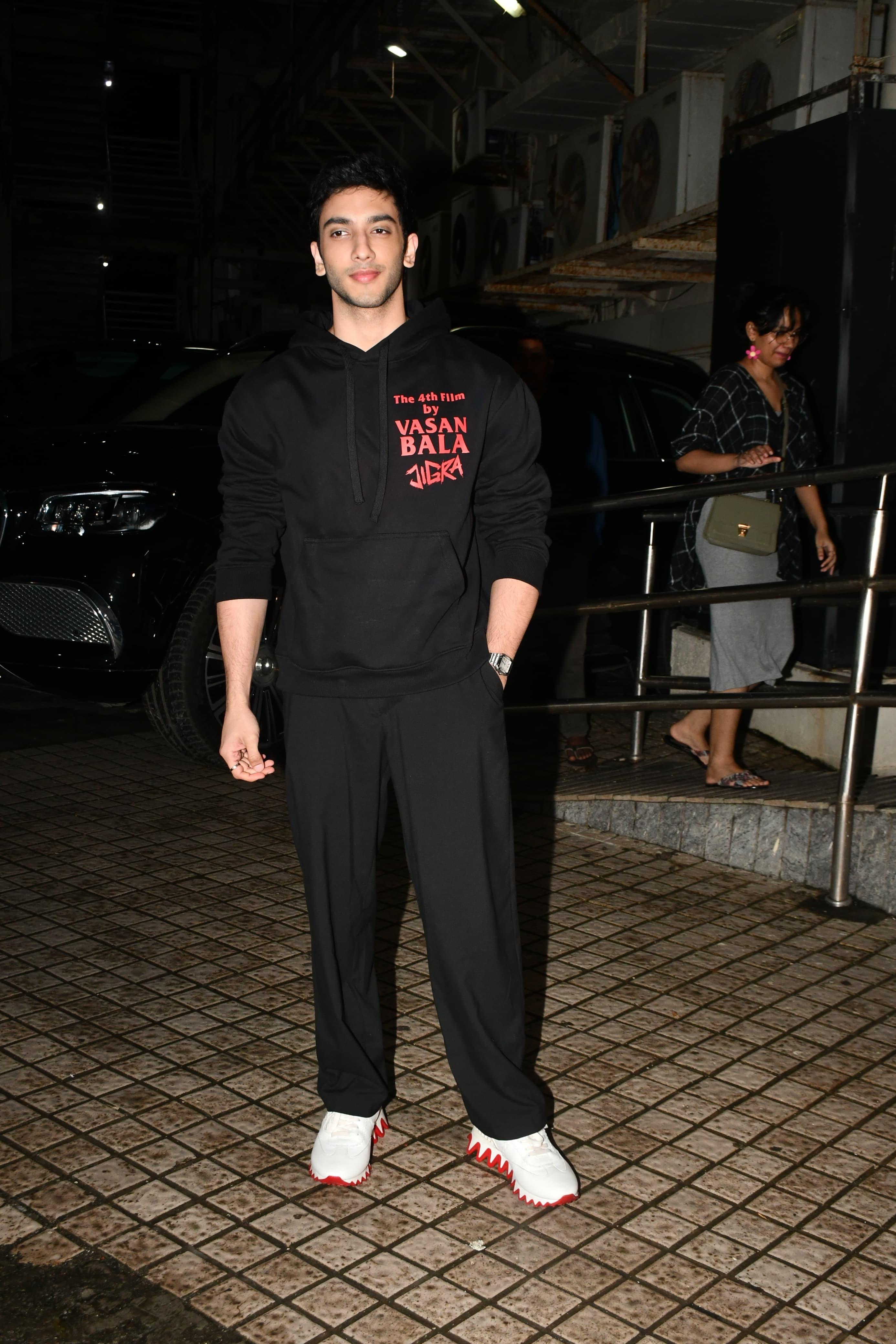 Vedang Raina, star of Jigra and Alia Bhatt's co-star arrived to watch his latest