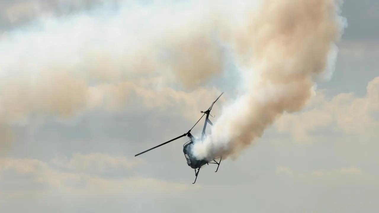Maharashtra: Two pilots among three killed as helicopter crashes, bursts into flames in Pune