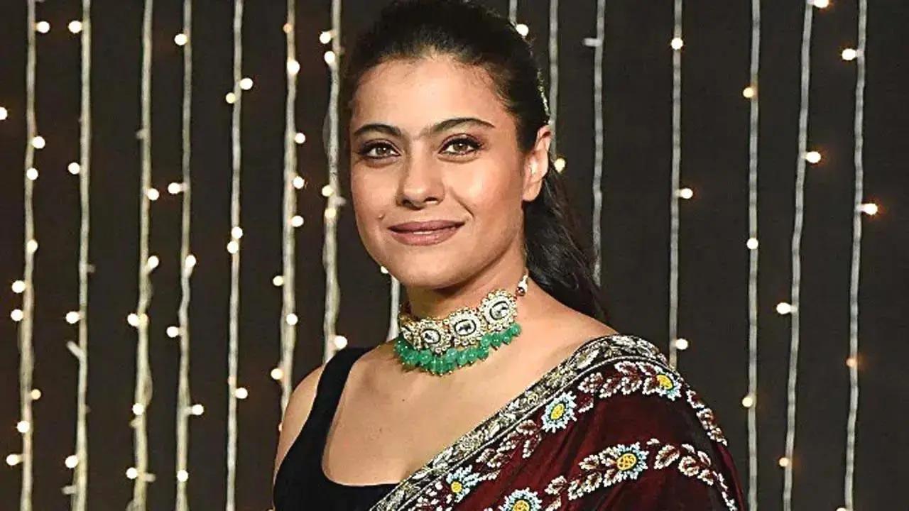 Kajol stops camera from filming her snacking while serving bhog at Durga Puja pandal, watch video
