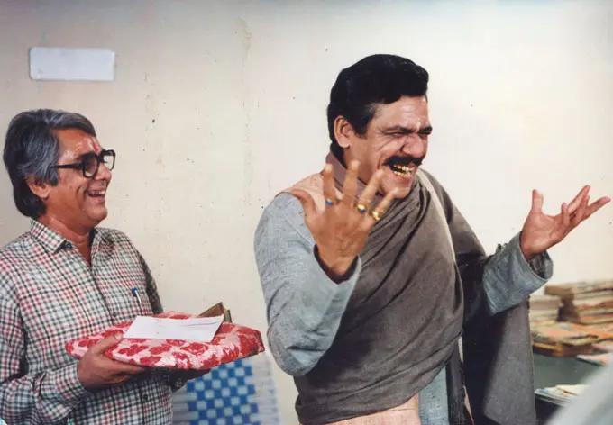 Did you know Om Puri made his film debut in 1976 with the Marathi film Ghashiram Kotwal?