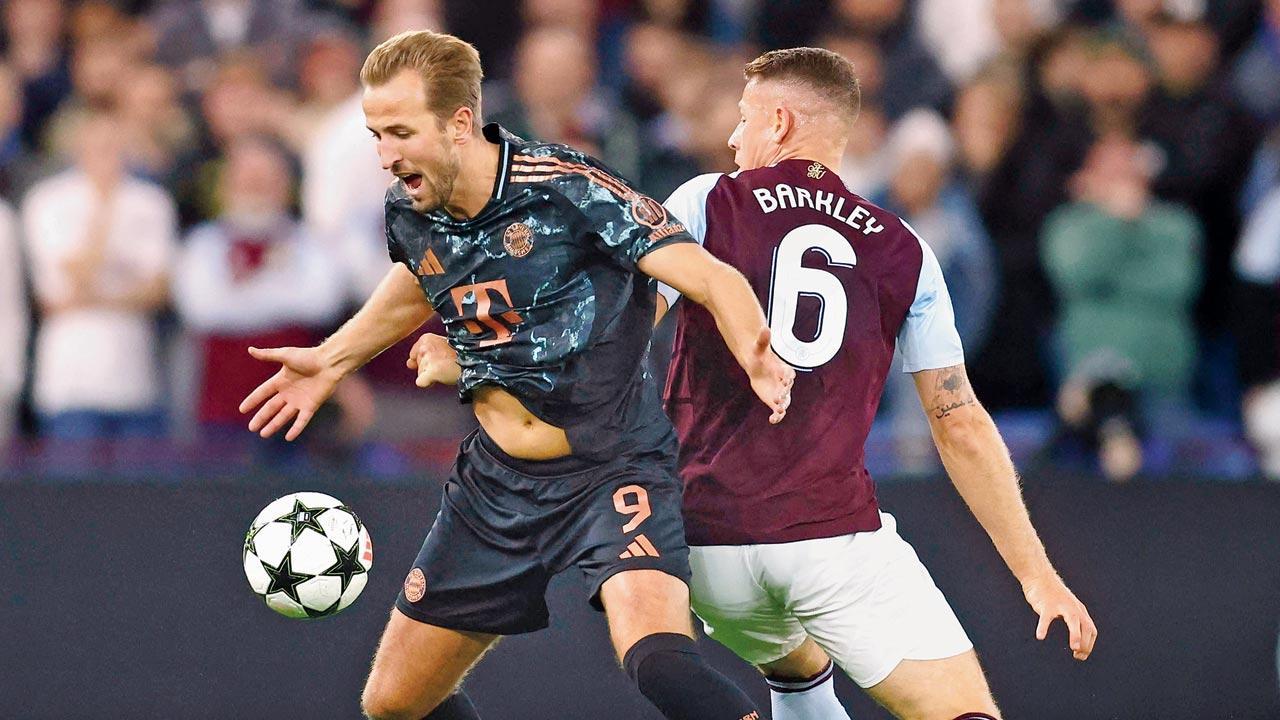 Six-time Champions League winners Bayern Munich lose 0-1 to Aston Villa in repeat of 1982 European Cup final