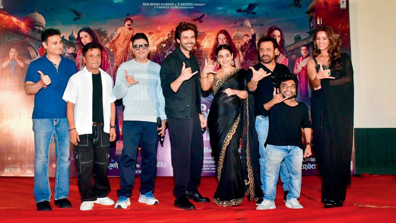 Bhool Bhulaiyaa 3 Trailer Launch: Kartik Aaryan faces 2 Manjulikas, Vidya Balan’s ‘possession’ joke steals the show