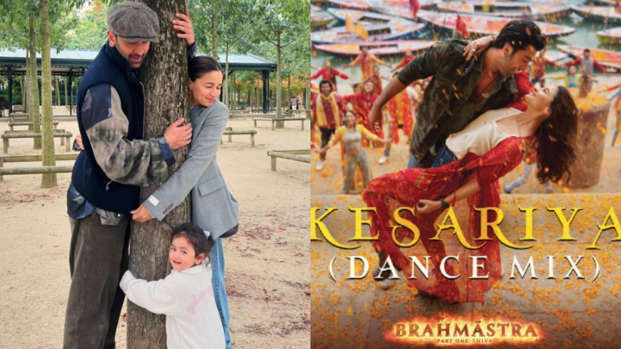 Alia Bhatt reveals 'Kesariya' is her first song Raha has ever seen