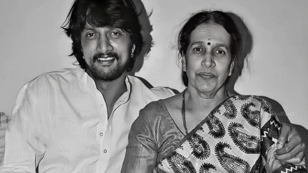Kichcha Sudeep's mother Saroja Sanjeev dies due to age-related ailments