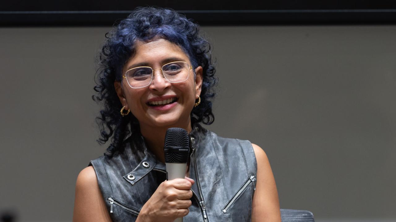 Laapataa Ladies director Kiran Rao addresses students at London School of Economics
