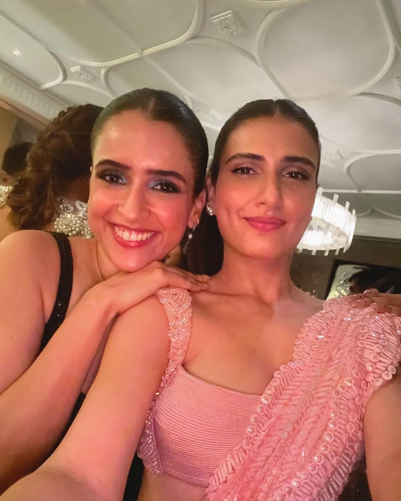 The Danga girls- Sanya and Fatima- reunite at the Diwali party