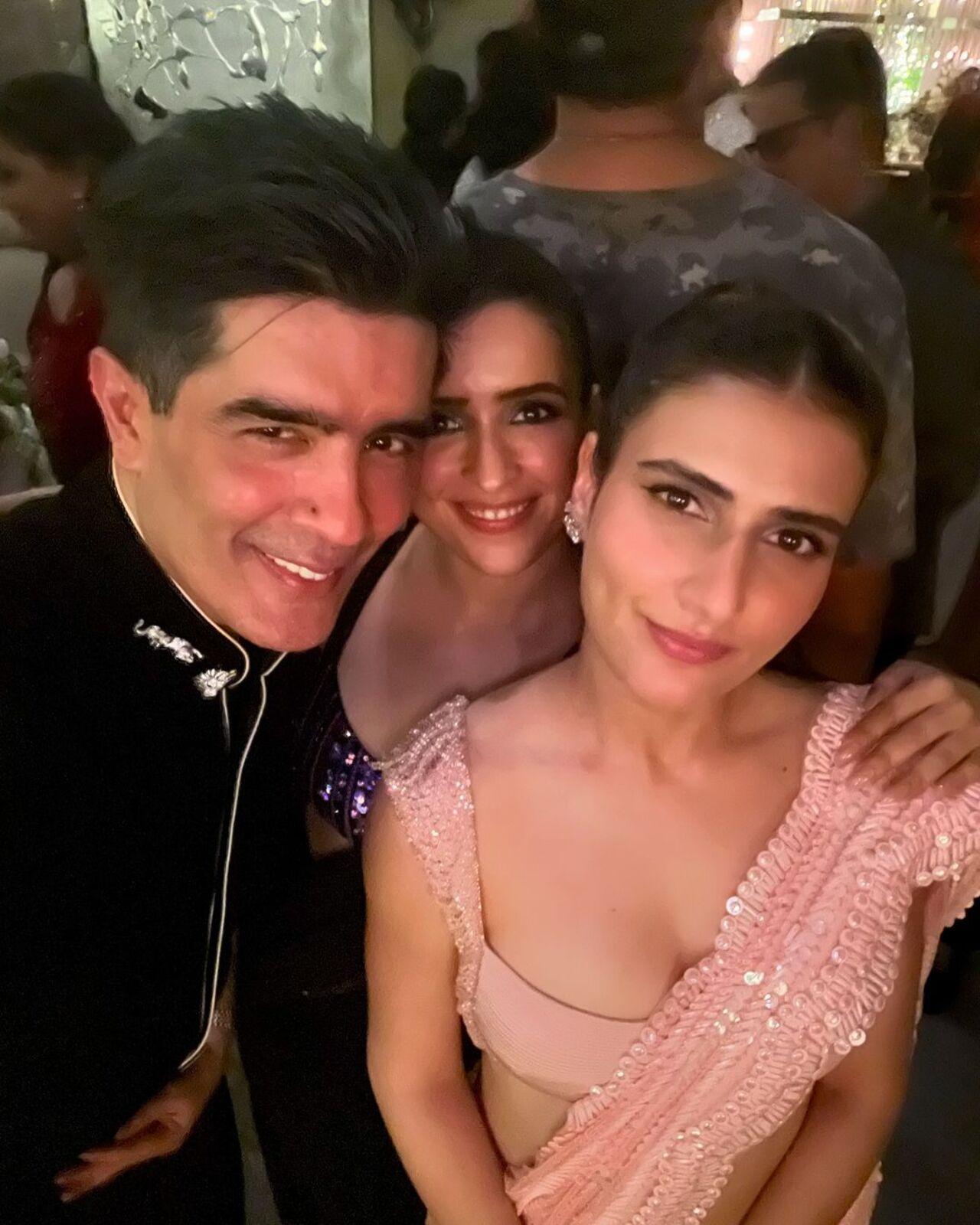 Fatima Sana Shaikh also posted some pictures from the star-studded Diwali bash on her Instagram handle