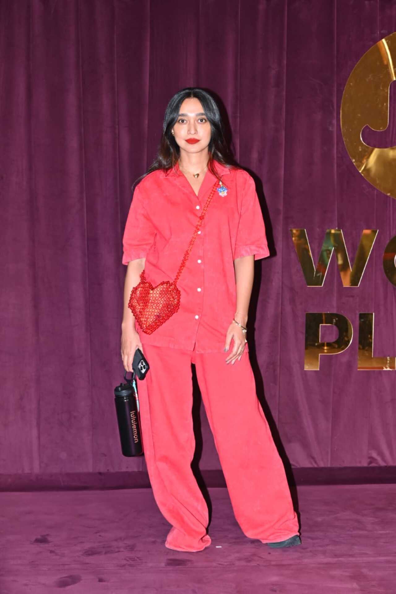 Actress Sayani Gupta, recently seen in ‘Call Me Bae’ looked gorgeous in a red outfit. 