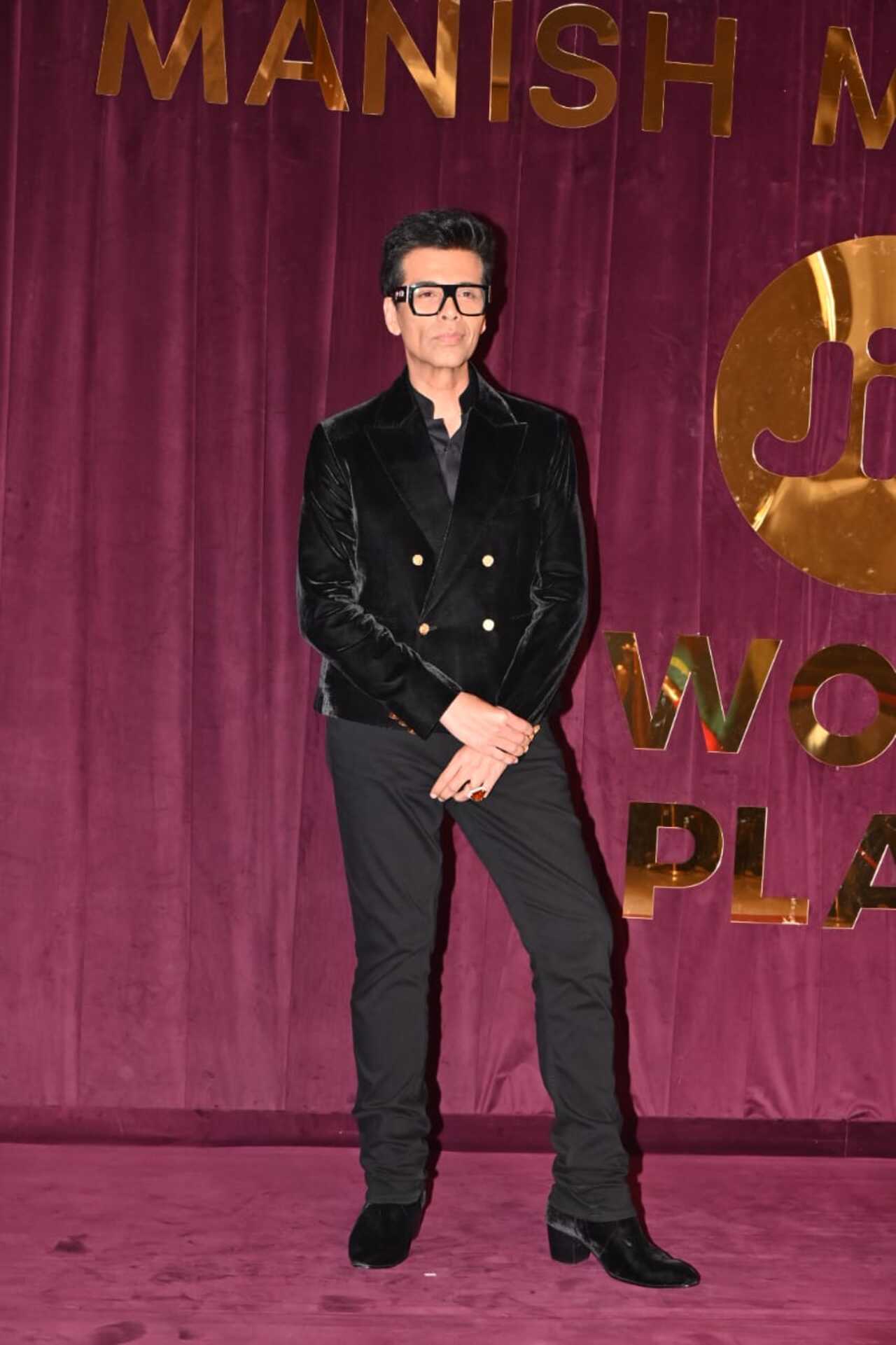 His close friend Karan Johar was also in attendance. 