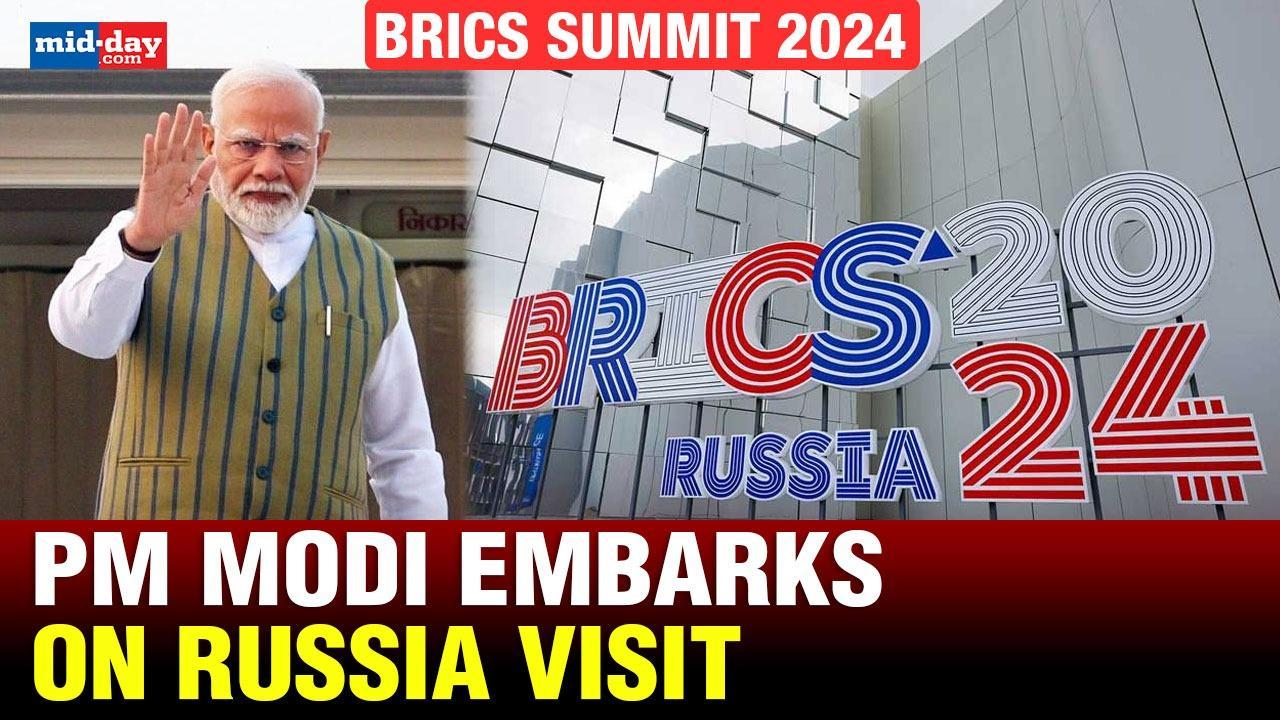 PM Modi all set to visit Russia to attend BRICS Summit 2024 - WATCH