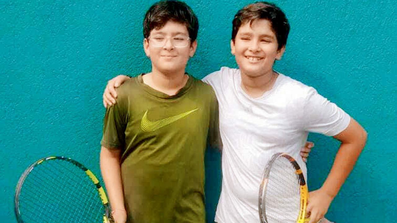 Tennis twins on top!