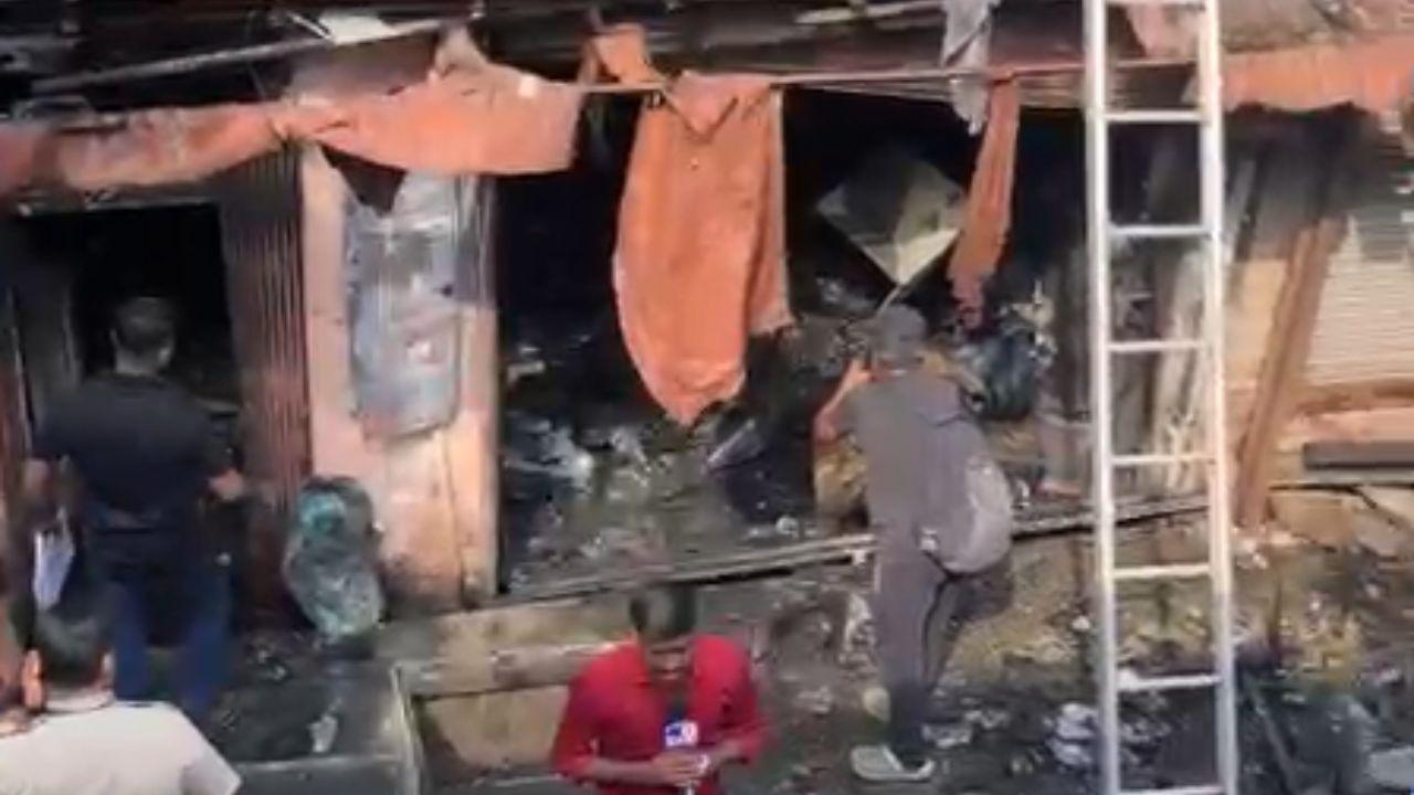 On the same weekend, another fire broke out at Bharat Industrial Estate in Sewri. No casualties were reported, and the fire was doused in the early hours of Sunday.