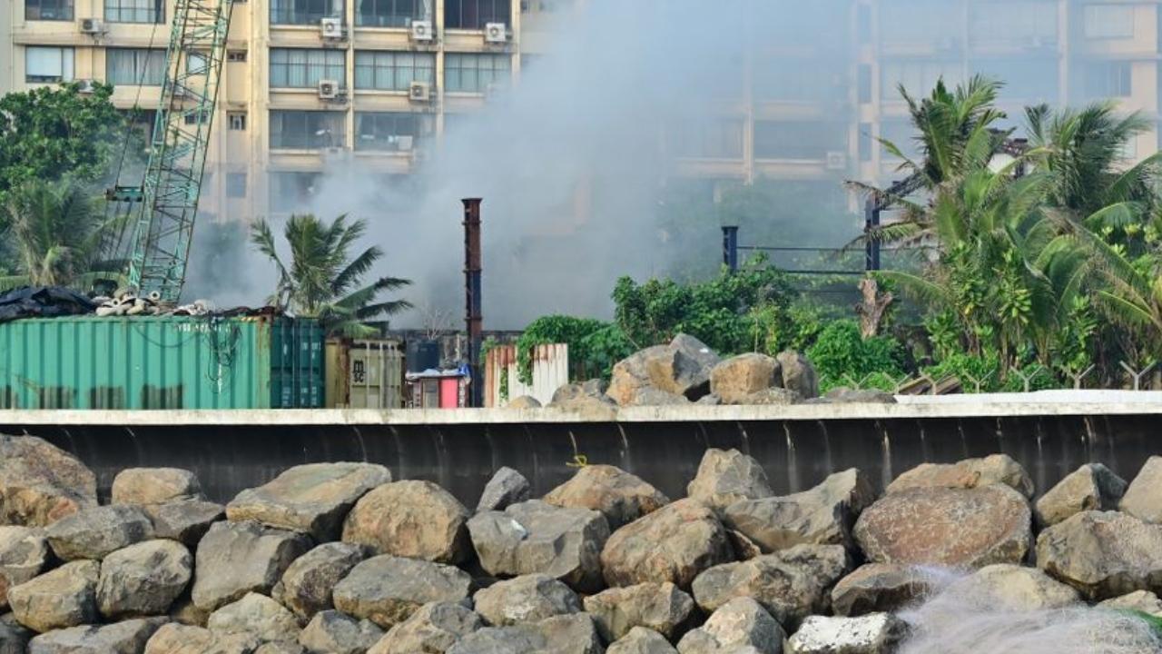 It said that the fire was brought under control within the next 10 to 15 minutes of the incident