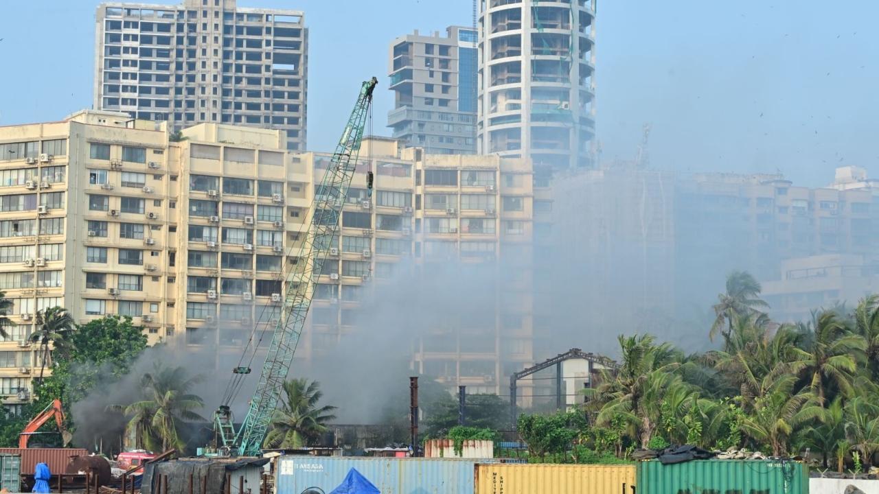 The traffic movements on the coastal road remained unaffected, the officials said