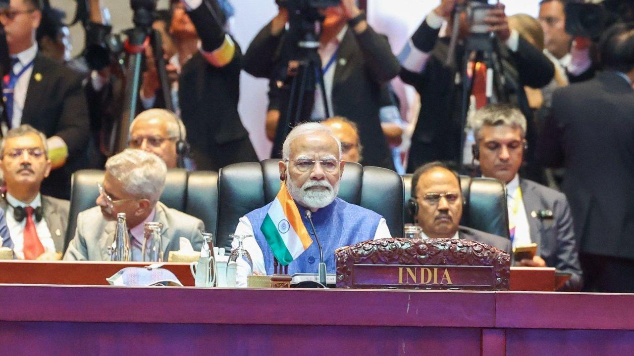 Modi called for engagement with Myanmar to restore democracy and expressed support for the ASEAN Five-Point Consensus while maintaining humanitarian assistance.