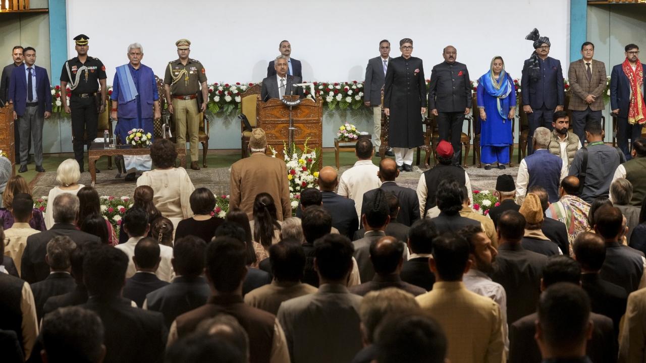 Omar Abdullah has been unanimously elected leader of the NC Legislature Party