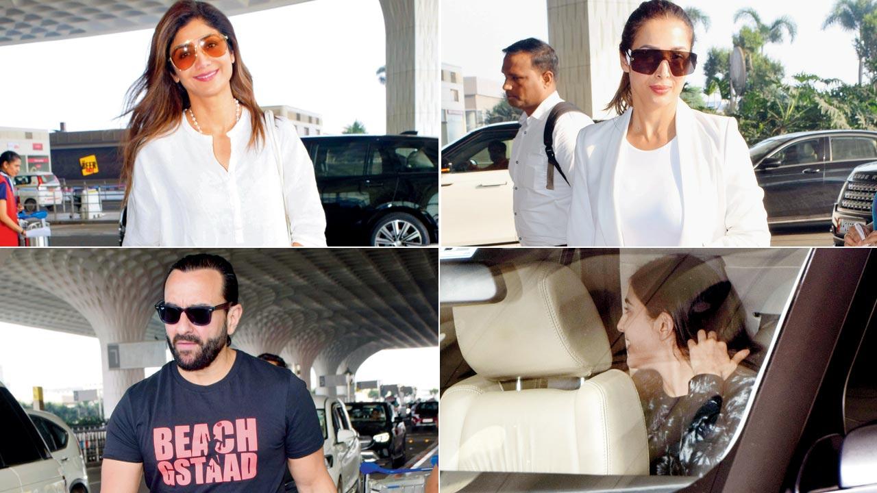 Keep it simple: Shilpa Shetty Kundra; Suit made by: Malaika Arora; Beach boy: Saif Ali Khan; Dropping daddy: Sara Ali Khan 
