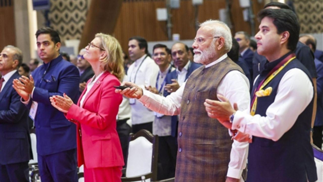 Alongside ITU-WTSA, PM Modi also inaugurated the 8th edition of the India Mobile Congress (IMC) with the theme 