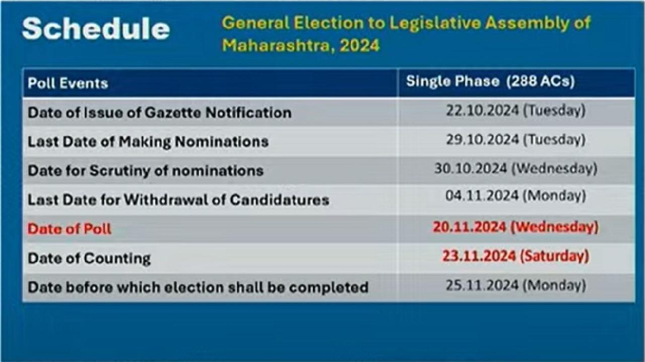 2024 Maharashtra Assembly Election dates announced: All eligible voters from 'Particularly Vulnerable Tribal Groups' enrolled, says EC