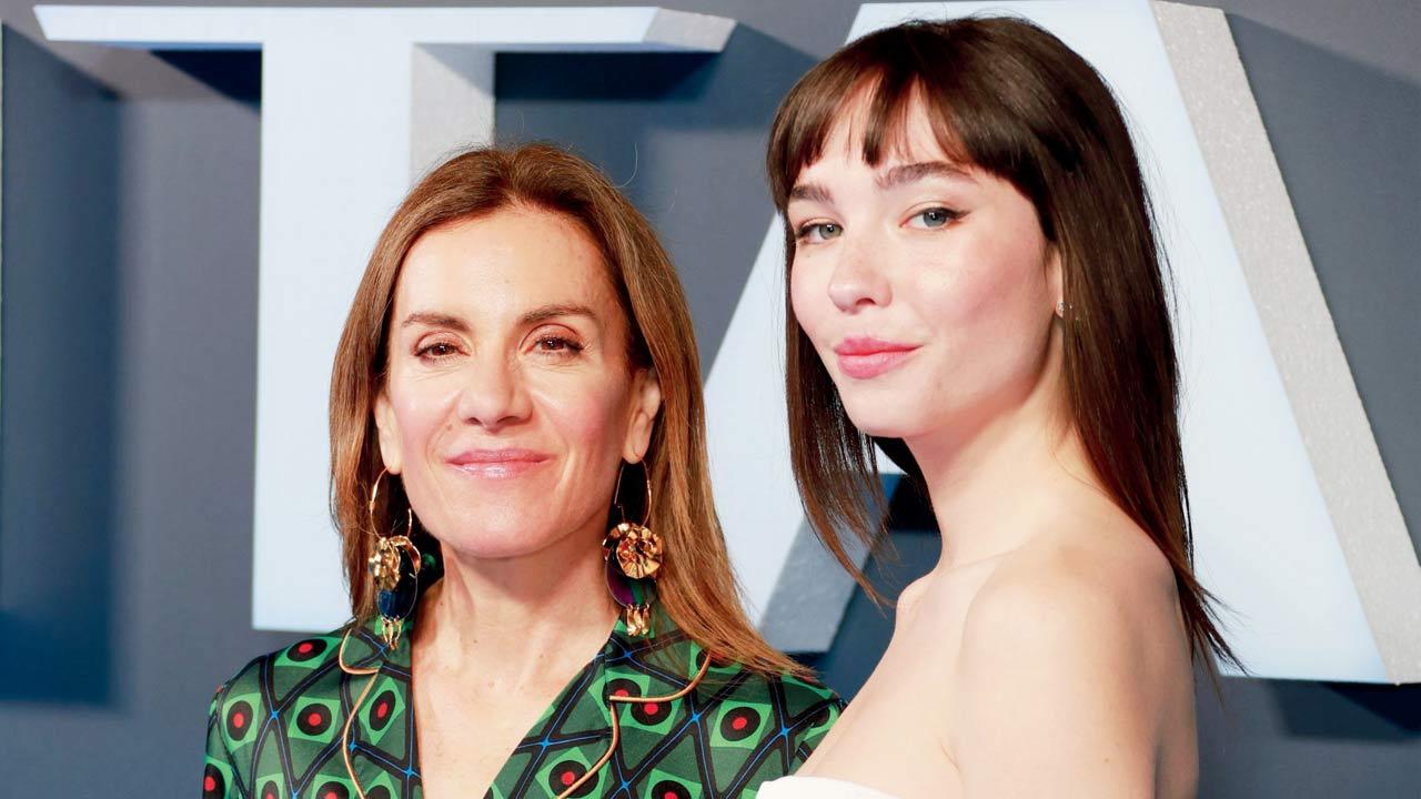 Showrunner Gina Gardini with actor Matilda De Angelis. Pic/Getty Images