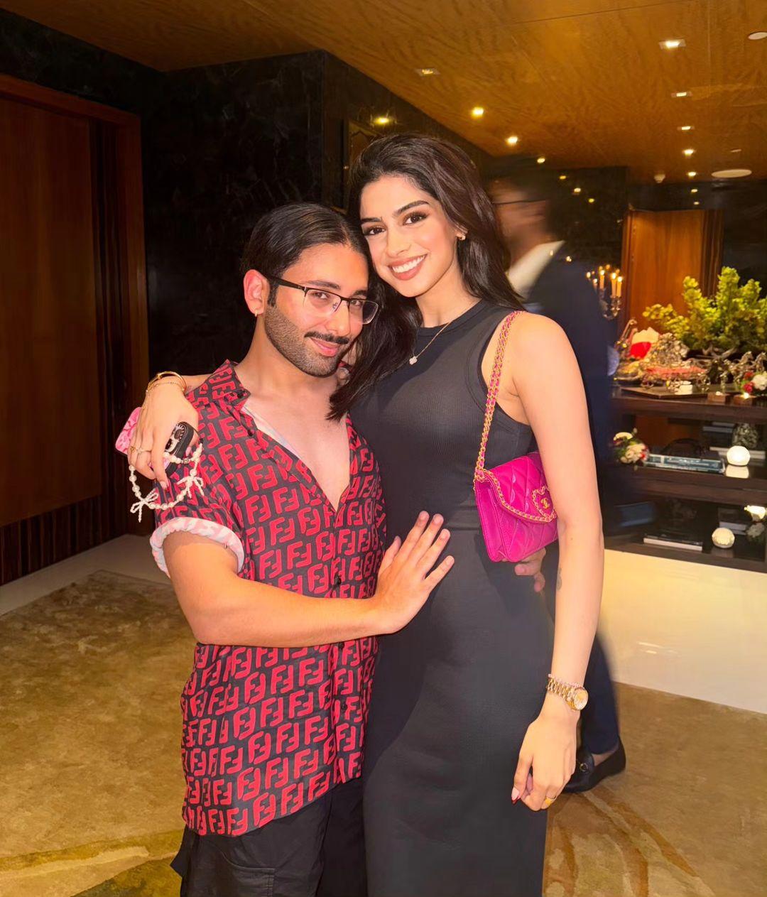 Khushi Kapoor looked stunning at Radhika's birthday bash