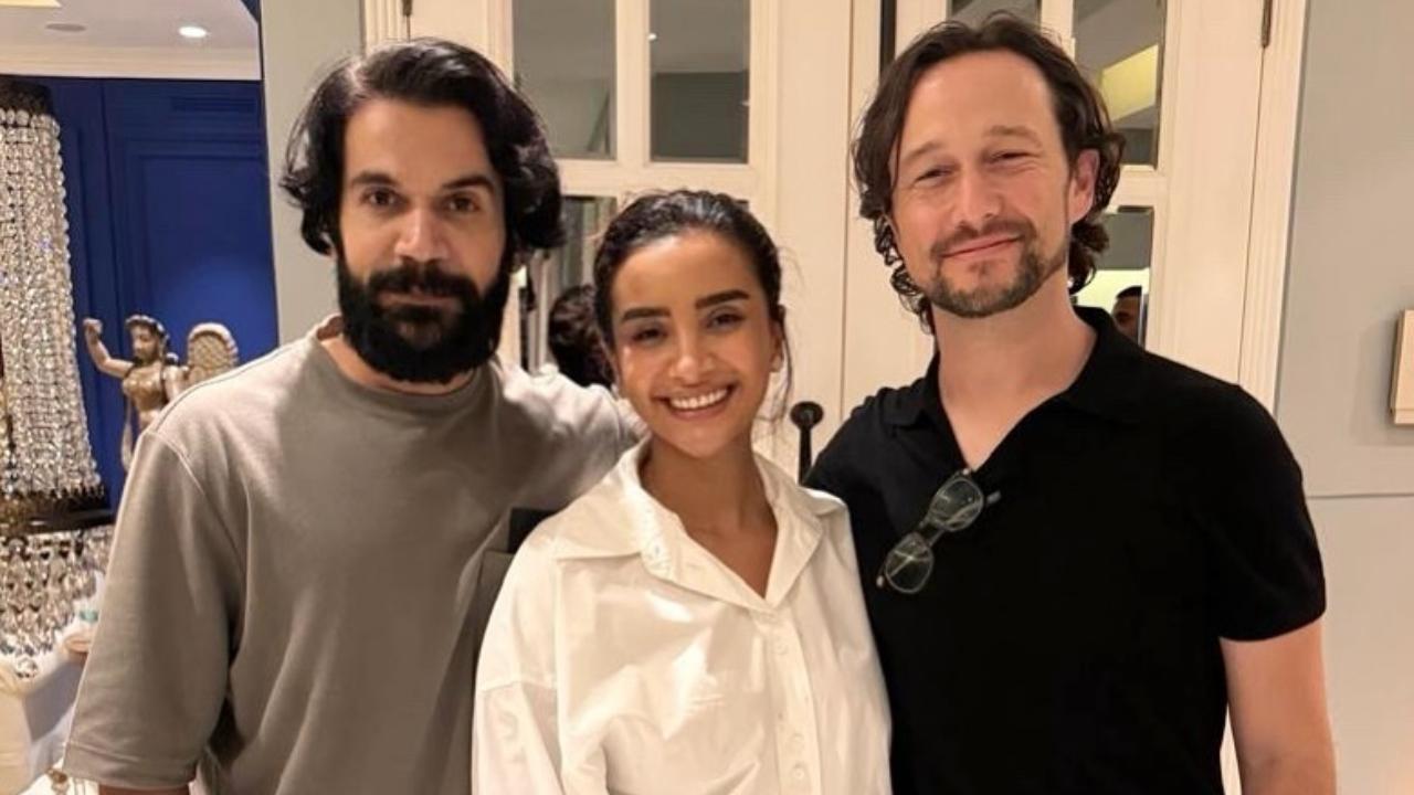 Rajkummar Rao-Patralekhaa host ‘The Dark Knight Rises’ star Joseph Gordon-Levitt