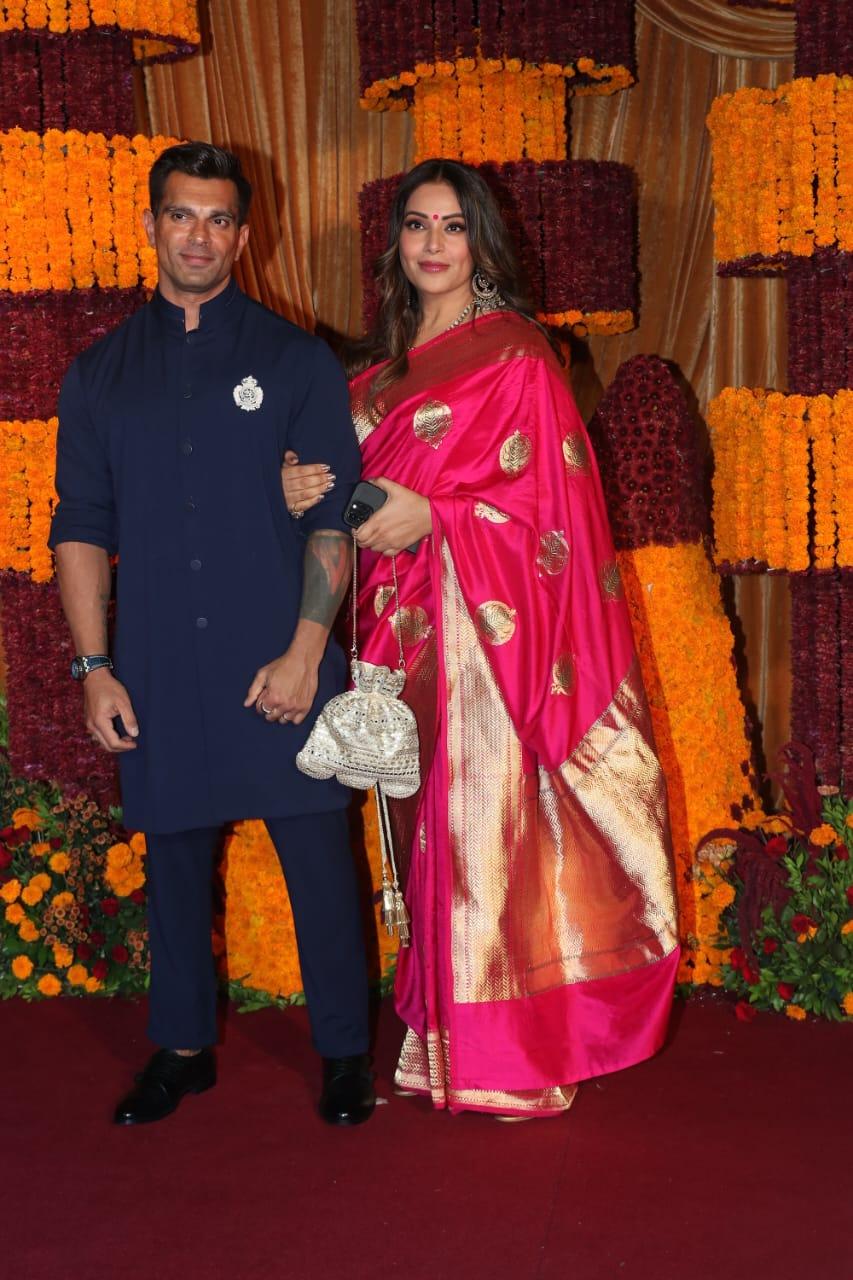 Karan Singh Grover and Bipasha Basu looked like the picture of couple goals at Ramesh Taurani’s Diwali bash