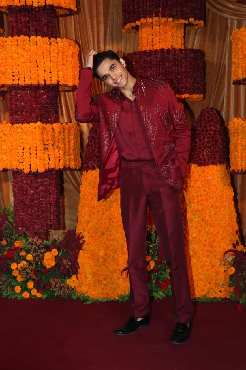 'Munjya' actor Abhay Verma arrived at Ramesh Taurani’s Diwali bash
