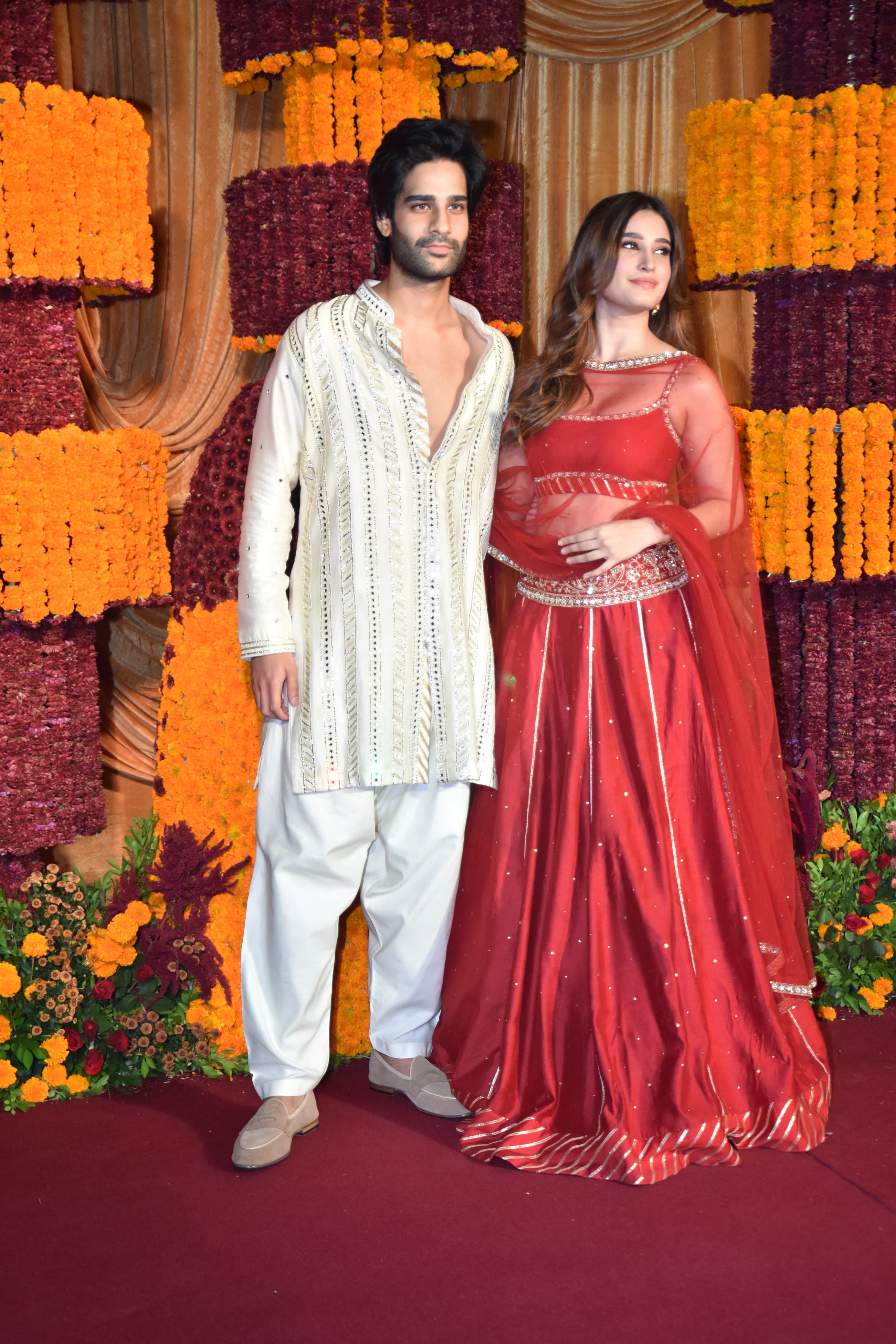 Rasha Thadani looked beautiful at the Diwali party