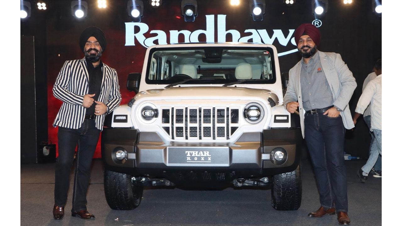 Randhawa Motors Grand unveilling of the must awaited “THAR ROXX 
