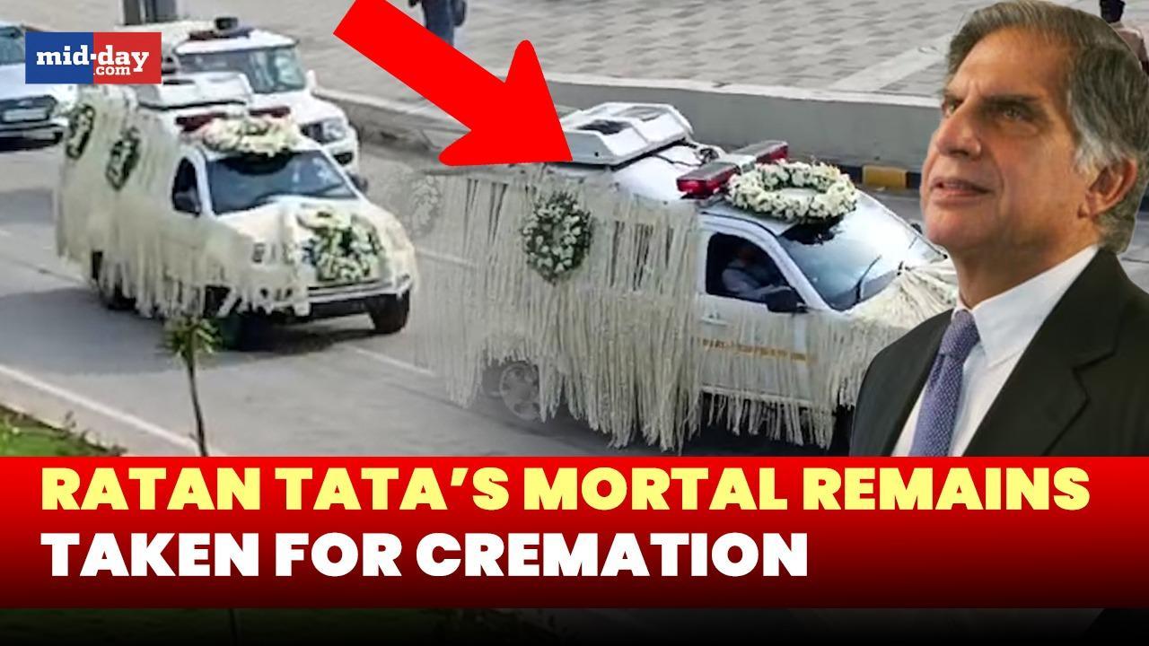 Ratan Tata Passes Away: Ratan Tata’s mortal remains taken to Worli for funeral