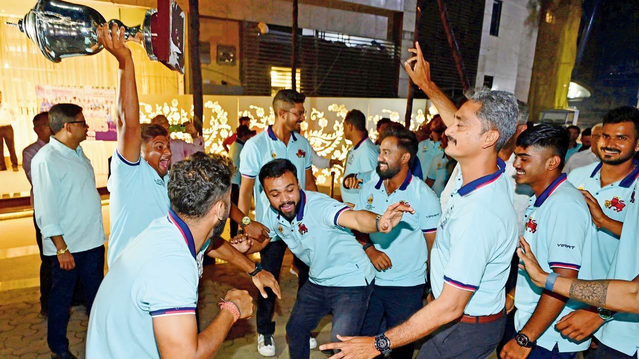 Rs 1 cr reward for Irani Cup-winning Mumbai