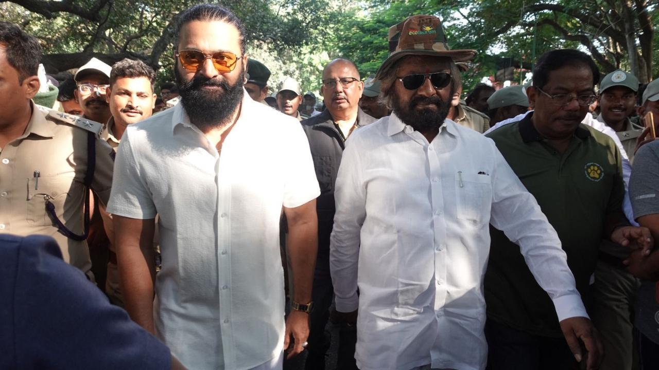 Rishab Shetty bats for forest conservation, walks from Cubbon Park to Lalbagh in Bengaluru
