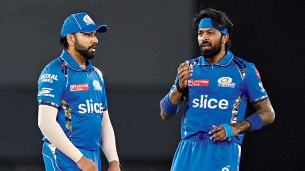 Rohit Sharma, Hardik Pandya (Pic: File Pic)