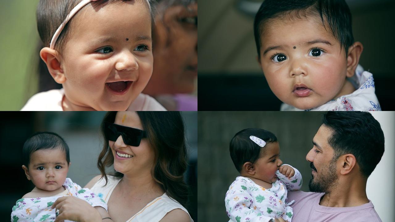 Rubina Dilaik-Abhinav Shukla reveal faces of twin daughters Jeeva and Edhaa