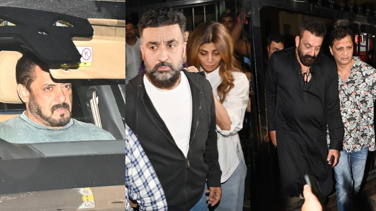 Baba Siddique shot dead: Salman, Sanjay, Shilpa rush to Lilavati hospital