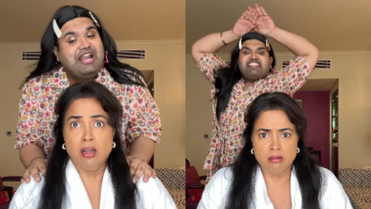 Sameera Reddy takes coaching class for Bigg Boss 18, watch hilarious video