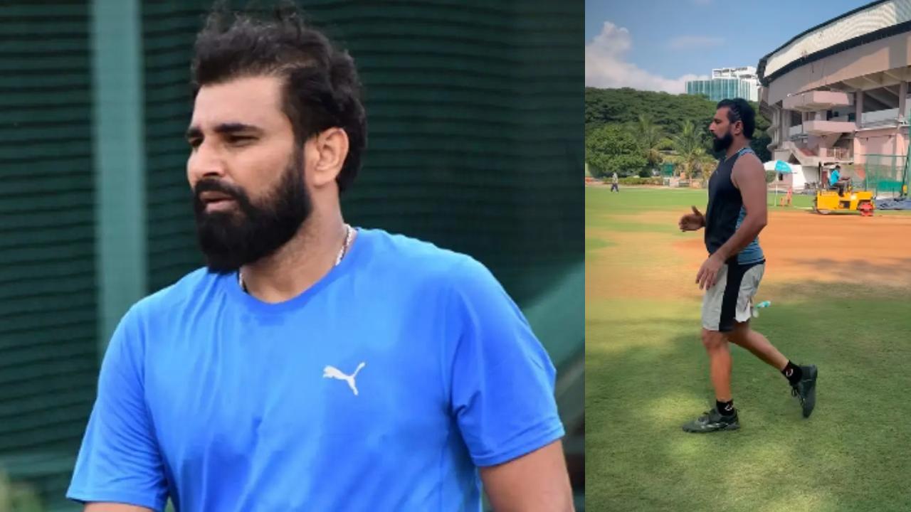 Mohammed Shami hoped to make his comeback in the upcoming Border-Gavaskar Trophy (BGT) as he bowled for more than an hour at one of the main pitch at Bengaluru's M Chinnaswamy Stadium