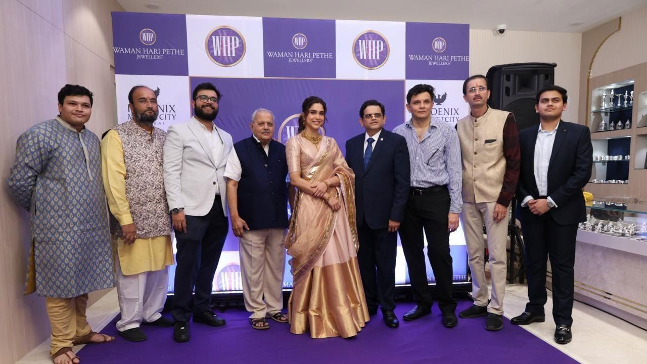 Waman Hari Pethe Jewellers announces Bollywood star Sharvari as their brand ambassador