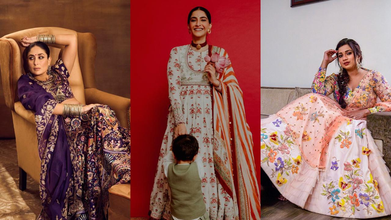 Dussehra 2024: Kareena Kapoor to Sonam Kapoor, stars embrace traditional outfits