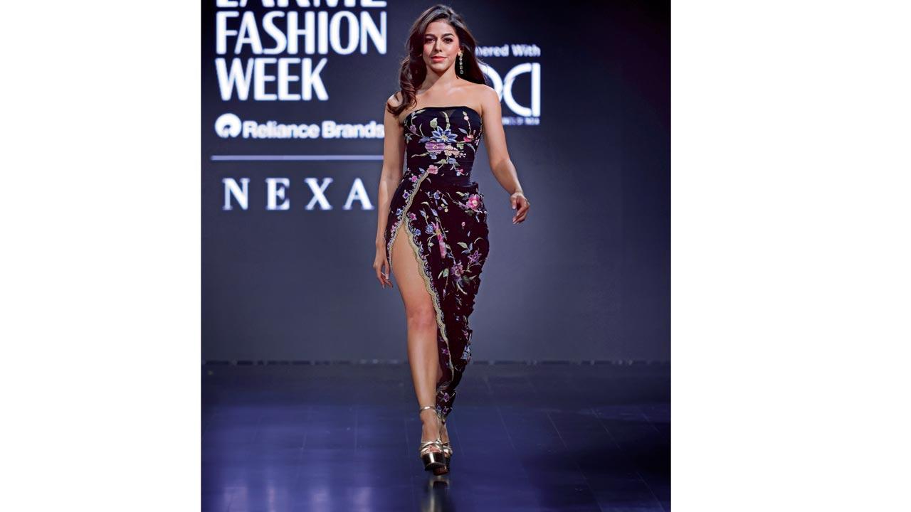 Actor Alaya F closed the show for Ashdeen Lilaowala