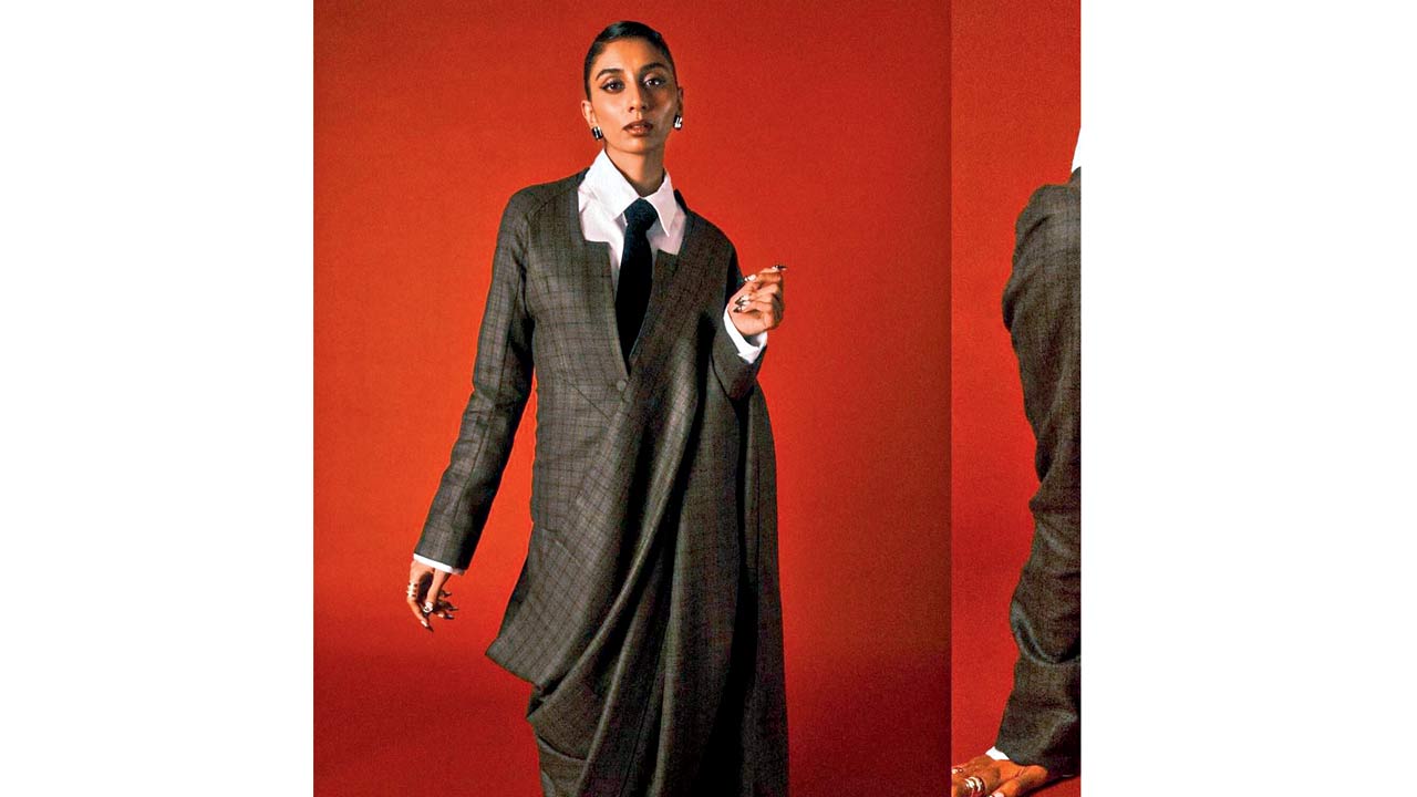 Dolly Singh’s traditional take on the trend. Pics Courtesy/Instagram