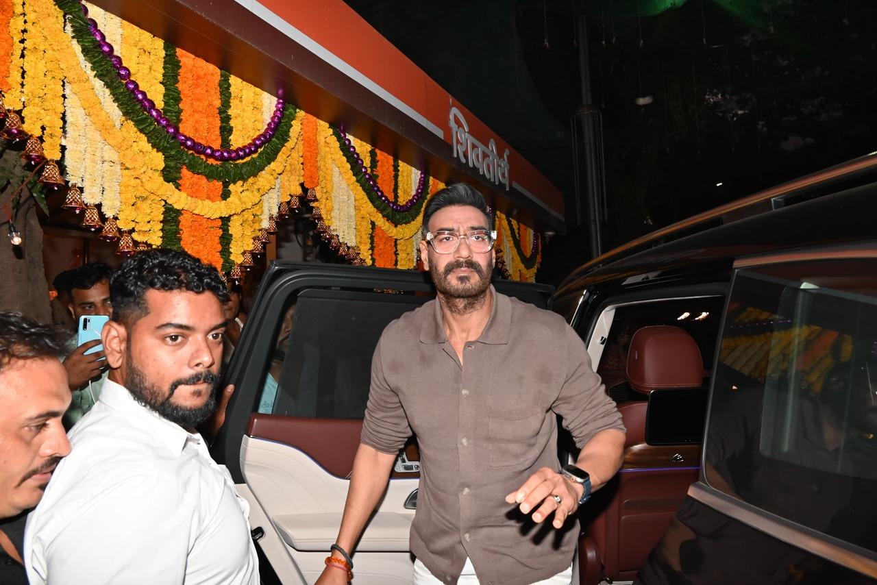 The cast of Singham Again arrived at MNS supremo Raj Thackeray's residence for Diwali celebrations.