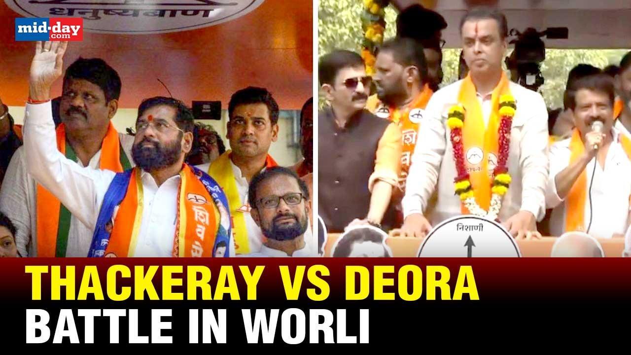 Maharashtra Election 2024: Worli witnesses Milind Deora’s huge roadshow