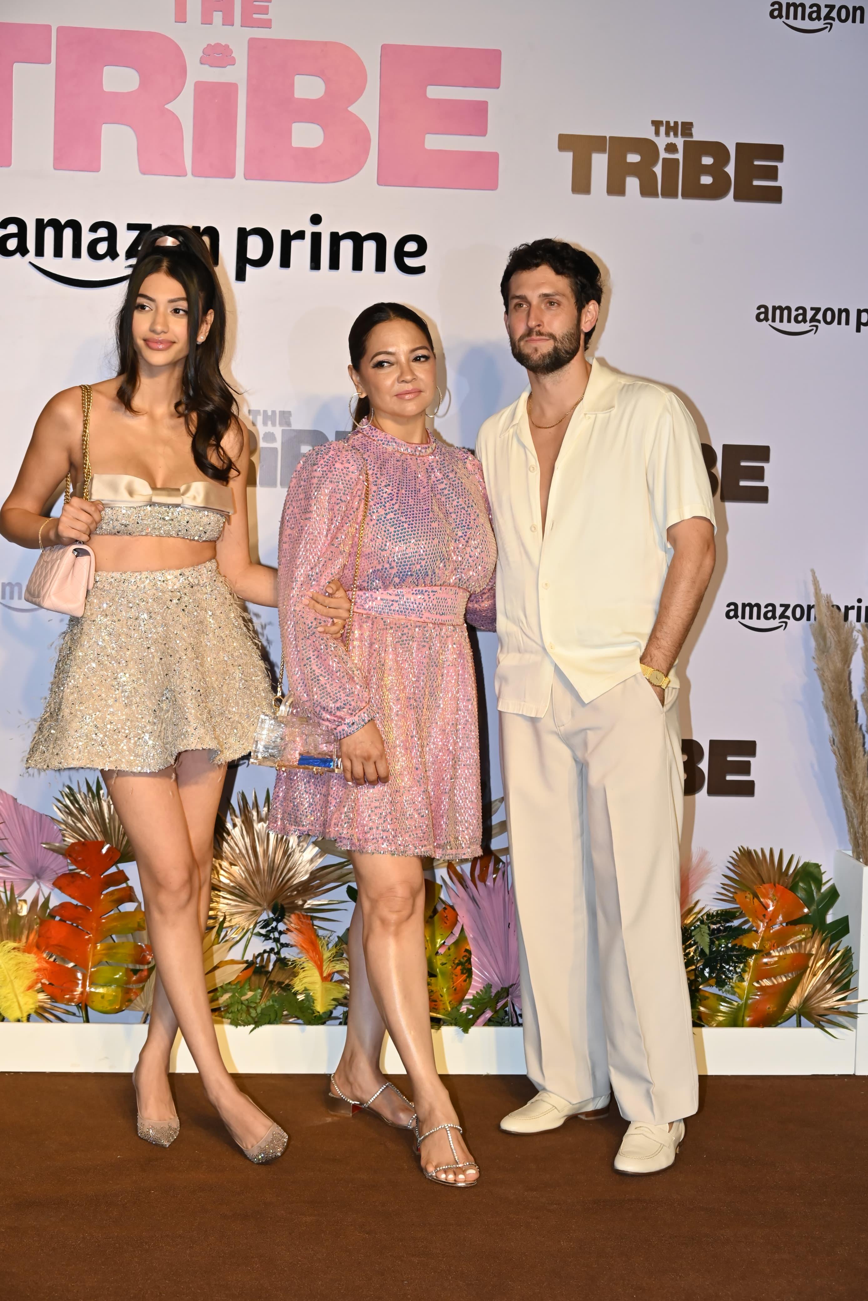 Alanna Panday along with her mother and husband brought the style to the event