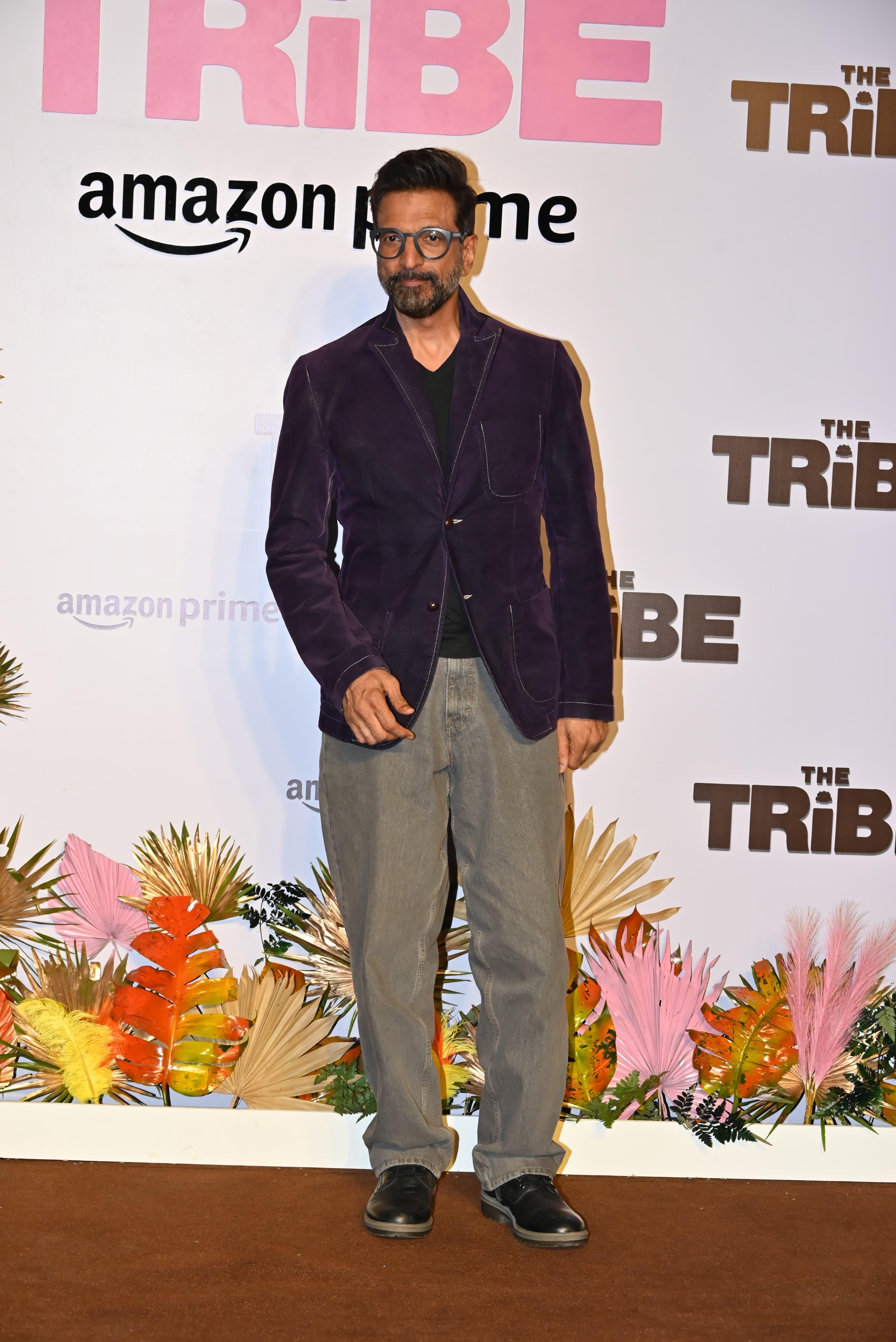 Jaaved Jaaferi came to the event to support his daughter Alaavia