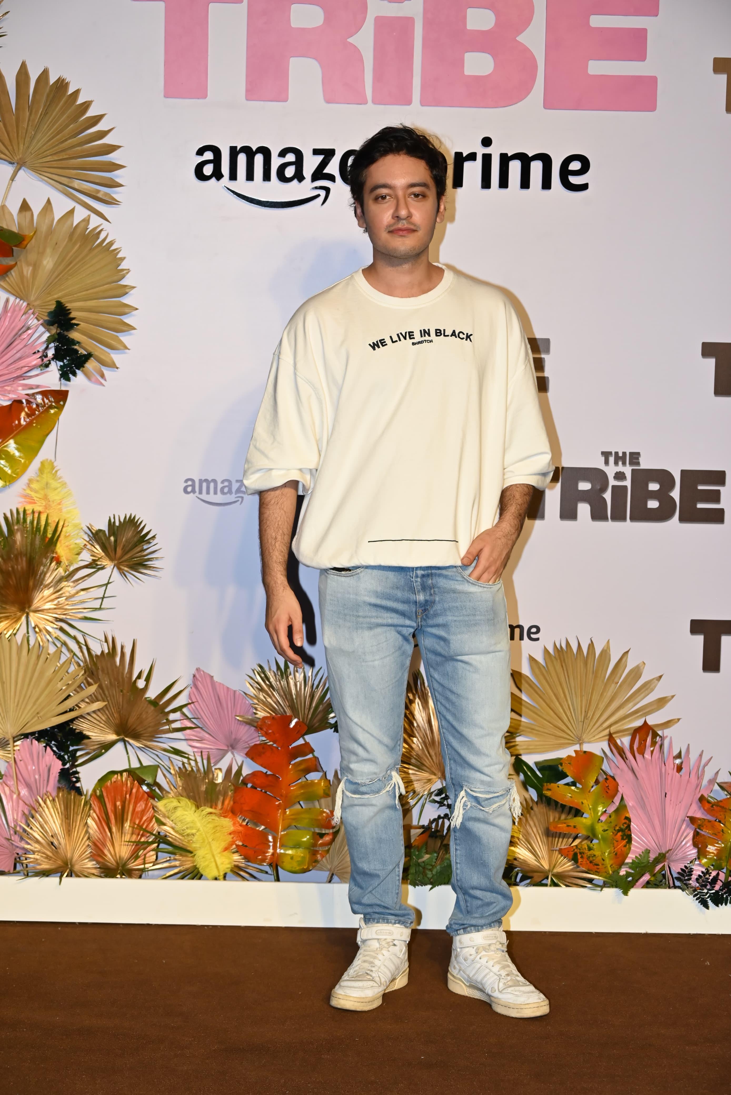 Zeyn Shaw posed for the cameras at The Tribe event