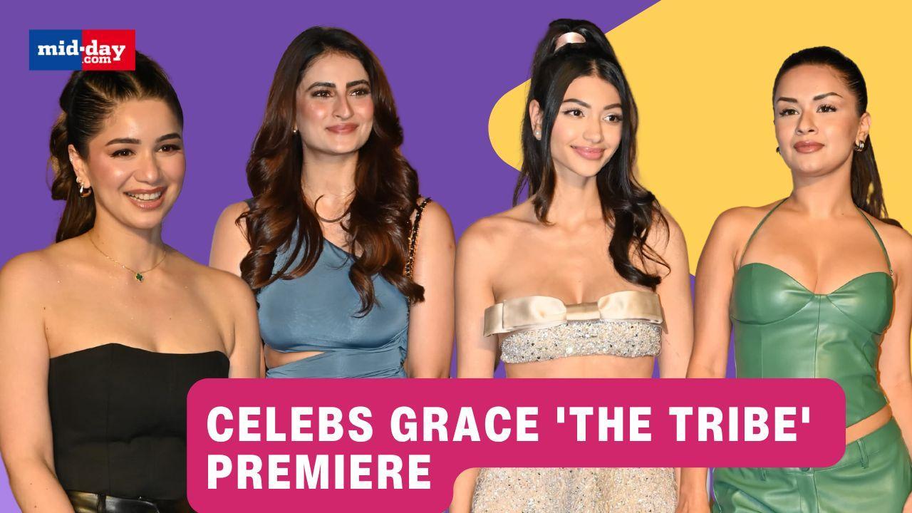Sara Tendulkar, Alanna Panday, Palak Tiwari & others at 'The Tribe' premiere