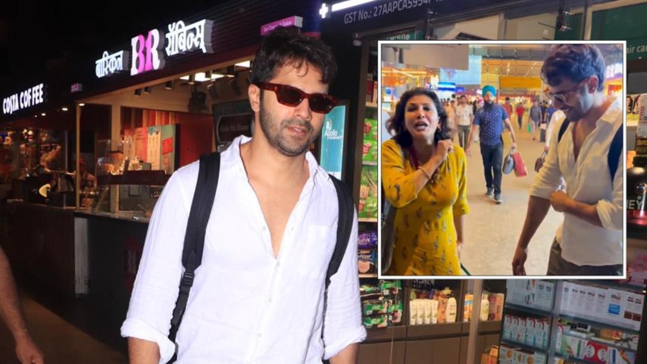 Woman rushes to Varun Dhawan to thank him for visiting her daughter at the hospital: 'He doesn't know me' - watch video